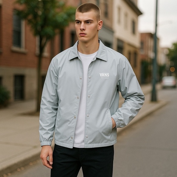 Van’s Torrey Skate Windbreaker Jacket, Water Resistant, Men’s Size M - Picture 1 of 9